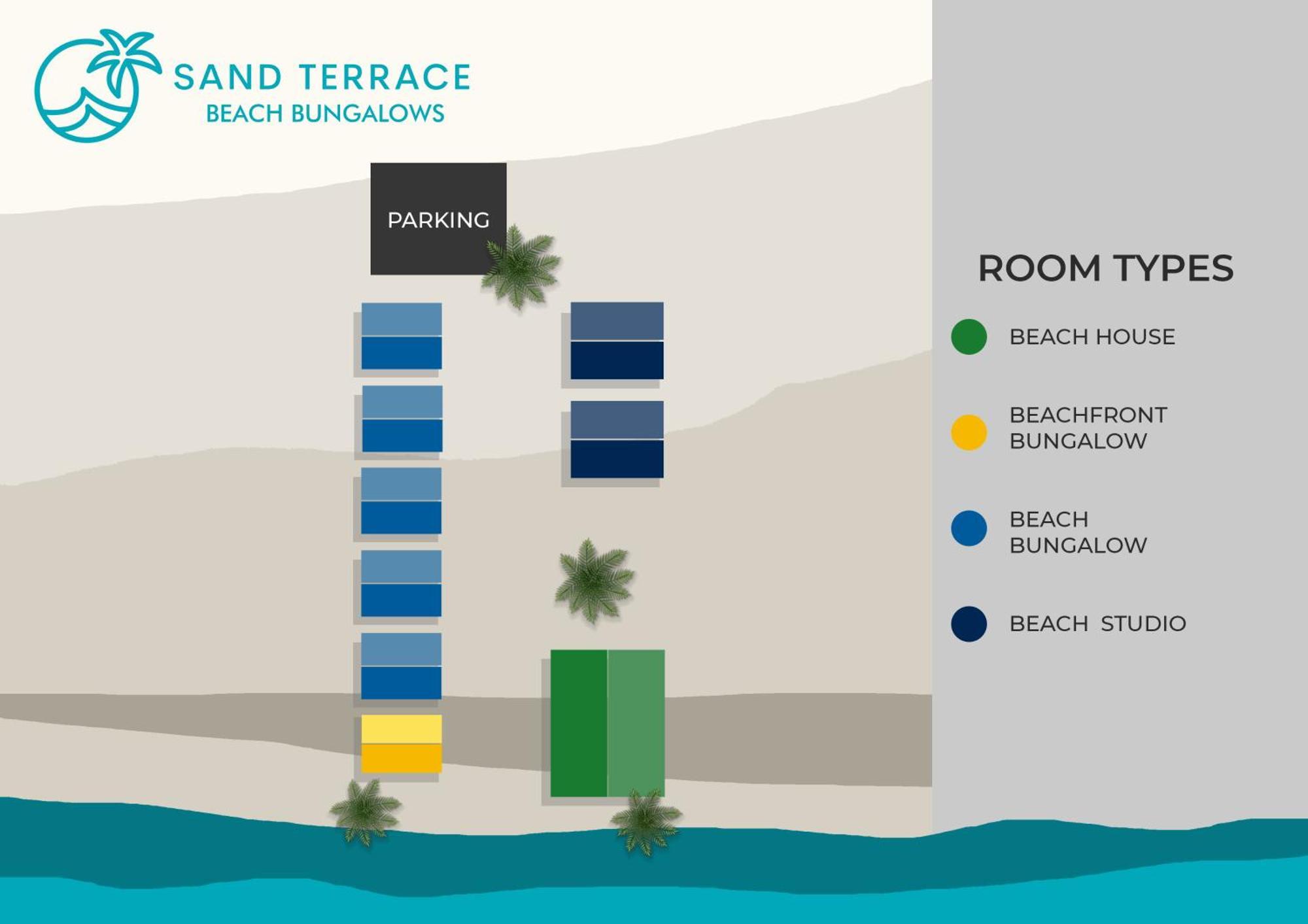 Sand Terrace Beach Bungalows Baan Tai Eksteriør bilde